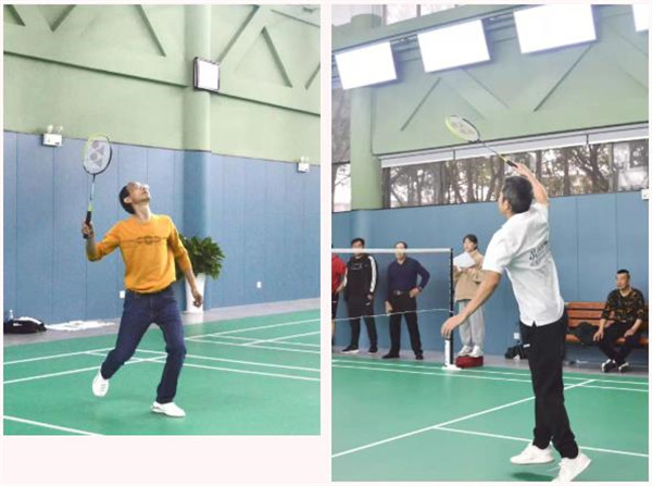 城投集團舉辦“奮斗城投，‘羽’你同行”羽毛球比賽